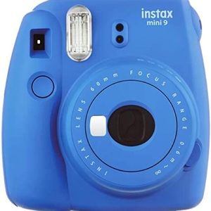 Fujifilm Instax Mini 9 Instant Camera, Cobalt Blue